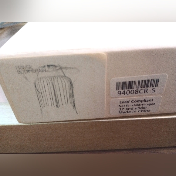 Fringe Rhinestone Body Jewelry - Picture 2 of 6